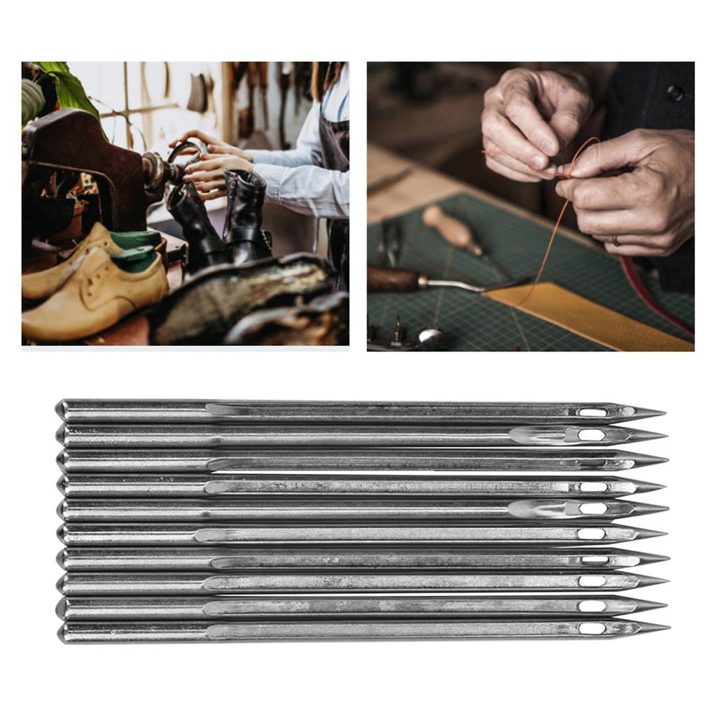 10 шт. Серебряный набор игл для станка для ремонта обуви из нержавеющей стали (СЛ-26)