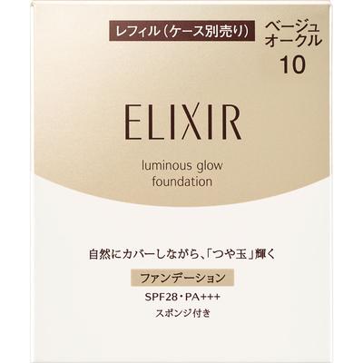 Elixir Superior Glitter Foundation T Beige Ochre 10 10 г Тональная основа (порошок) Новый эликсир Используйте после подготовки кожи с помощью средства по уходу за кожей.
