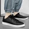 Мода Модная обувь Мужские белые кроссовки Мягкие туфли Оксфорды на шнуровке Повседневная обувь на плоской подошве Обувь для отдыха на открытом воздухе Черная кожаная мужская обувь Мужская обувь