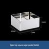 Stainless Steel Sugar Bowl and Milk Cup Set for Restaurant and Hotel Use