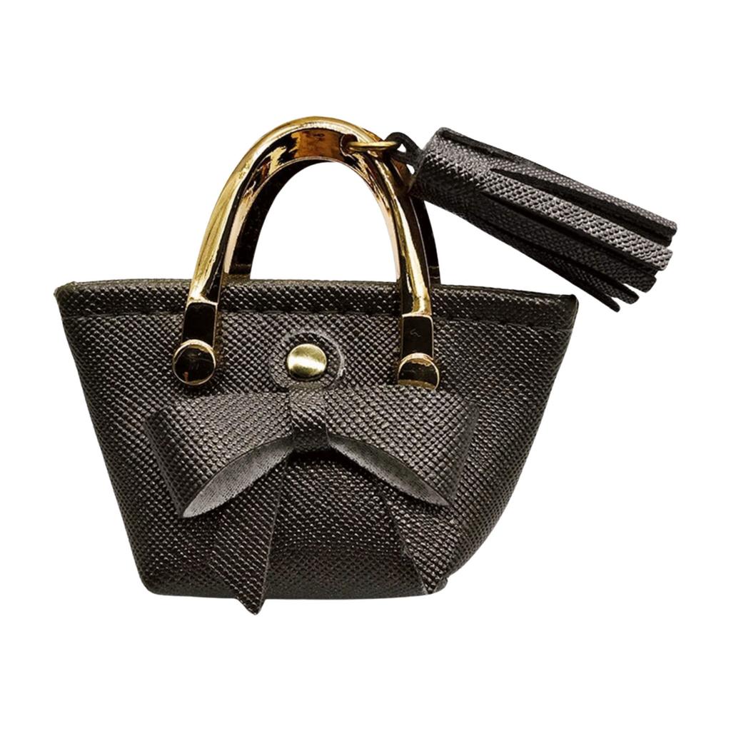 Миниатюрная сумочка для 12-дюймовых кукол, идеально подходит для модных кукольных красочных нарядов, мини-сумка для покупок для кукол масштаба 1/6