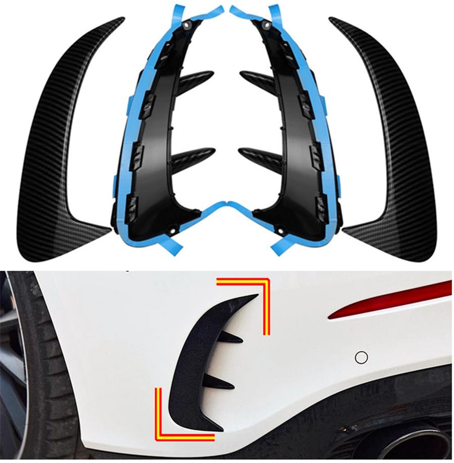 Rear Bumper Trim Lip Splitter For Mercedes A Class W177 A180 A200 A220 2019-2022