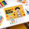 Yousheng Kids Книга-занятие о теле человека для детей, детский сад, дошкольное образование, анатомия строения тела, тихая книга, развивающая книга с занятиями по изучению частей тела для малышей