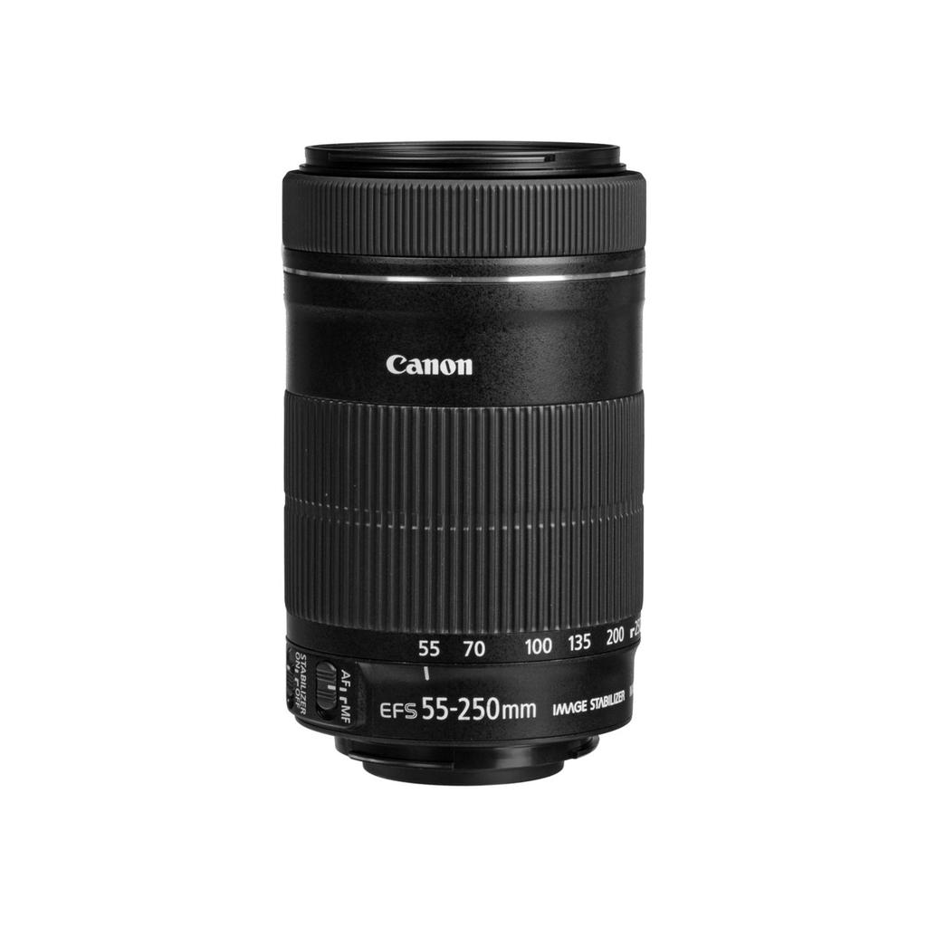 Canon Цифровая зеркальная фотокамера EOS 80D + зум-объектив EF-S 18-55 мм f/3.5-5.6 IS STM + зум-объектив EF-S 55-250 мм f/4-5.6 IS STM