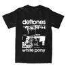 Футболка Deftones White Pony для мужчин и женщин, 100% хлопок, большие размеры, с круглым вырезом, свободные, повседневные, уличные, винтажные, унисекс, футболки в стиле Харадзюку