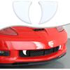Клыки на машину Зубы на машину Декор Совместимо с Corvette C6 2005-2013 Хэллоуин Клыки вампира Зубы для машины - Крепится к передней решетке на транспортных средствах ABS Сделай сам