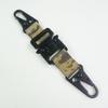 Alloy Cobra Buckle Tactical Nylon Webbing Keychain Hook for Outdoor Mountaineering.