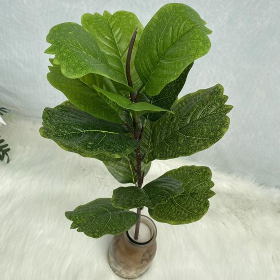 1 шт. искусственный лист экологически чистый для вечеринки яркий цвет реквизит для фотографии искусственный лист специальный фантастический неувядаемый