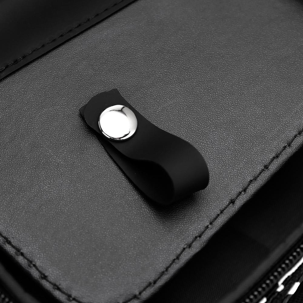 Large Capacity Stripe Barber Box Universal Beard Trimmer Case Electric Clipper Bag Travel