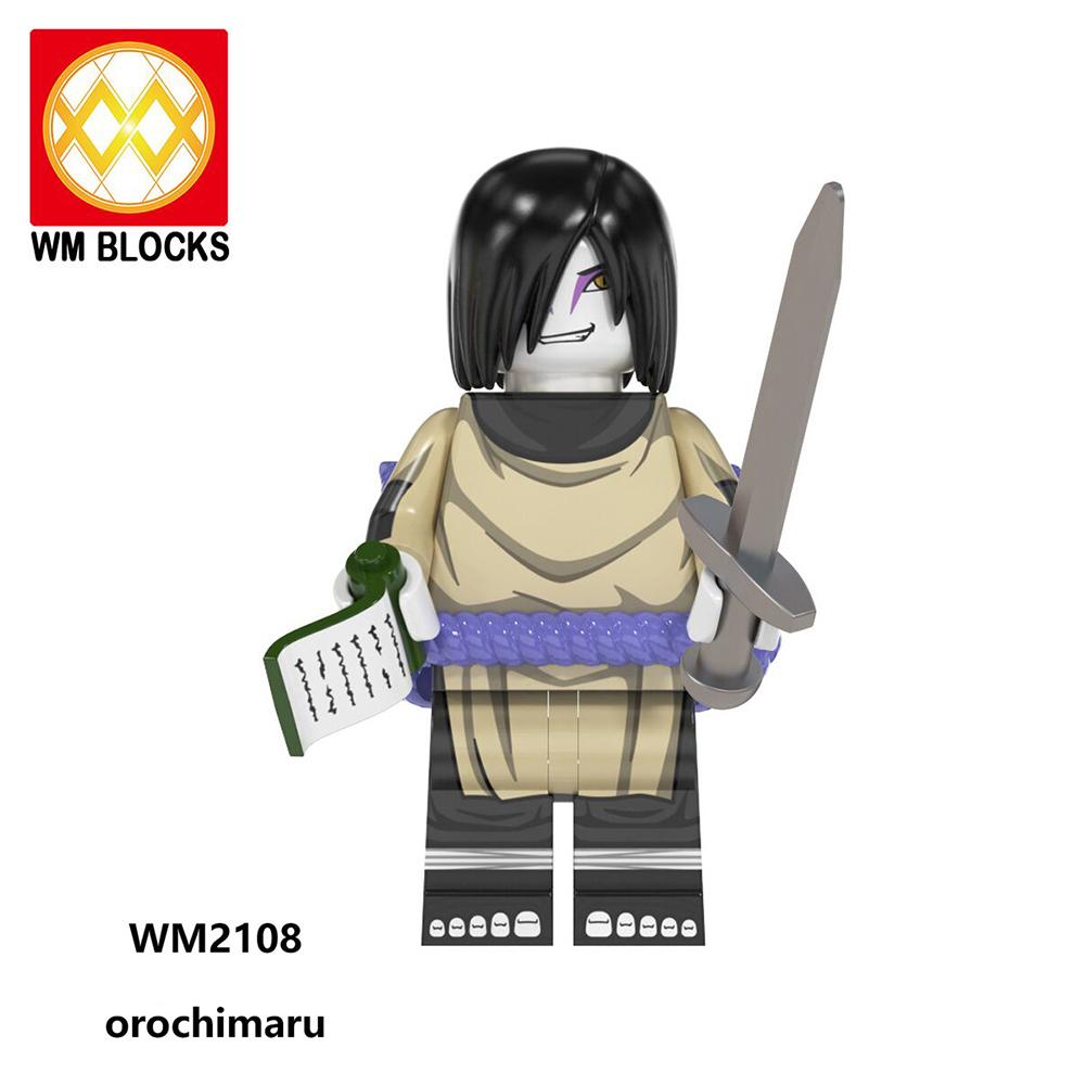 Building Block Minifigure Toy Series Uzumaki Namikaze Minato Minifigures