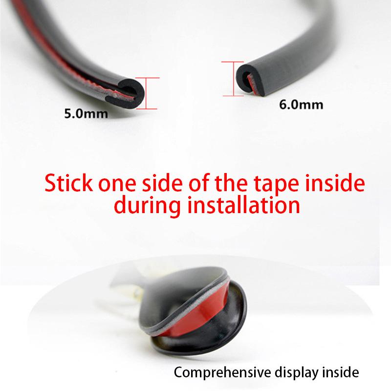 Автомобильные дверные защитные кромки StripTrim Styling Moulding Strip Rubber Scratch Protector Auto Door Universal Car Accessories