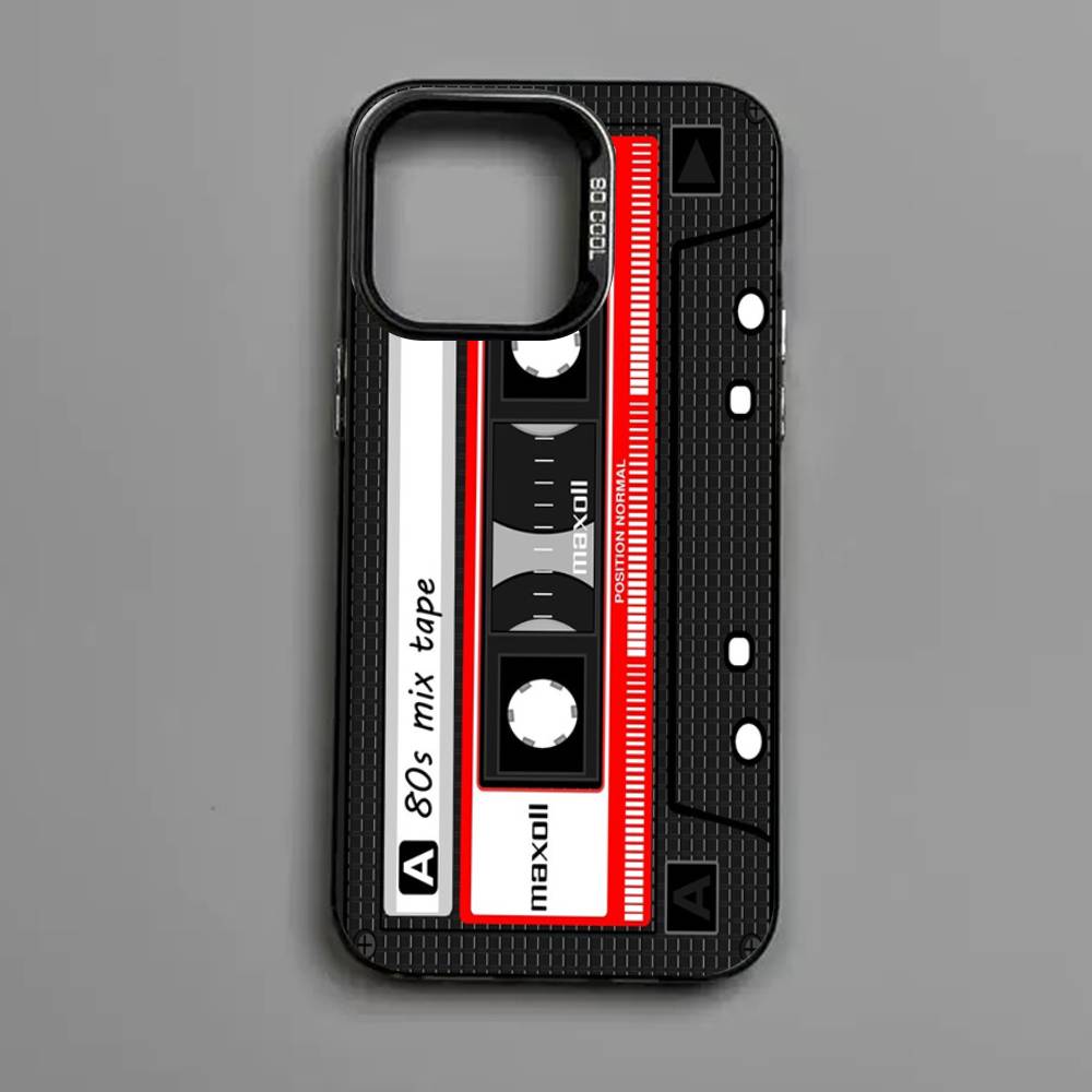 Винтажная Кассетная Лента Ретро Стиль Чехол Для Телефона Для IPhone 17 Air 16 e 15 14 13 12 11 Pro Max Plus Mini SE 2020 2022 Противоударный
