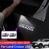 Для 2024 2025 Land Cruiser 250 Prado Lc250 First Edition 1958 Модификация дверной подсветки приветствия Аксессуары для улучшения интерьера