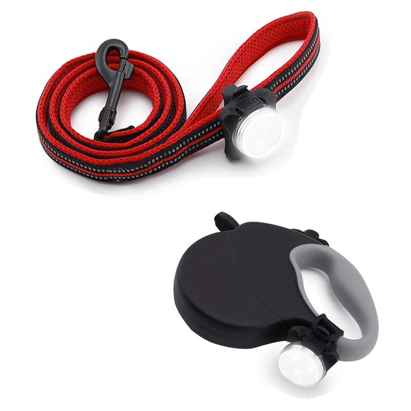 Pet Safety Dog Led Light 4 Modes USB Rechargeable Dogs Light LED Outdoor Night For Pet Collar Harness Leash Dog Accessories