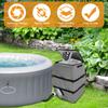 Hot Tub Spa Heater Pump Cover Universal Water Heater Protective Waterproof Insulated Pump Cover For Hot Tub Outdoor Pool Parts