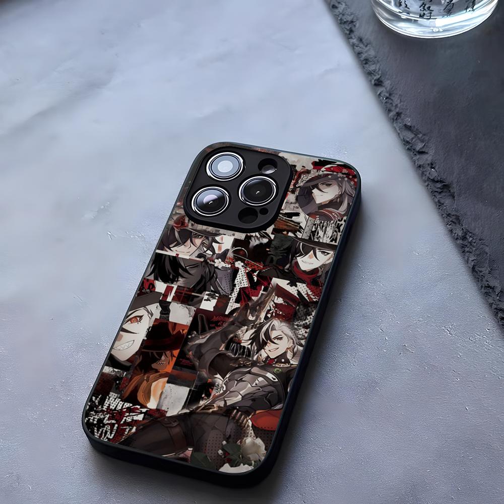 Чехол для телефона Boothill Honkai Star Rail Закаленное стекло Для IPhone 17 13 14 16 12 15 11 Pro Max Plus Mini X XR SE2020 Coque