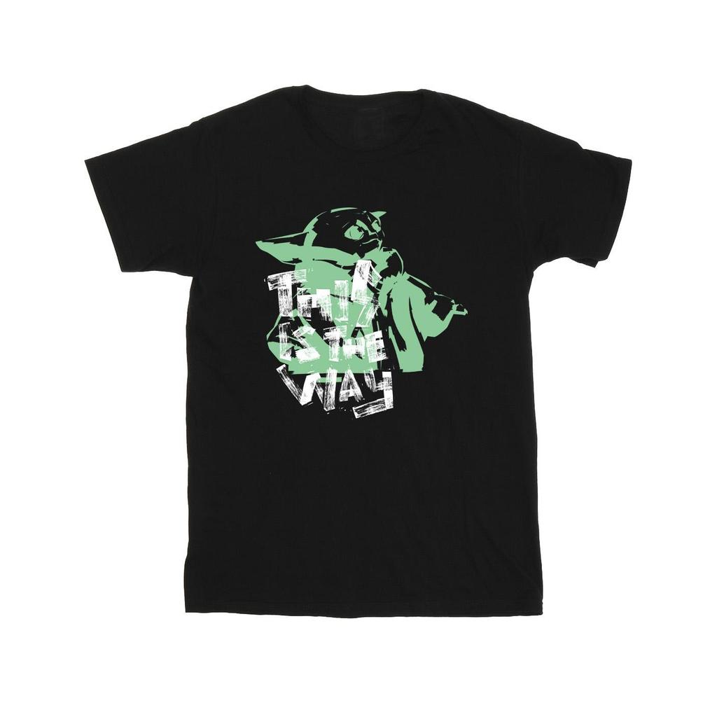 Star Wars Mens The Mandalorian This Is The Way Grogu T-Shirt