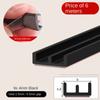 Silicone Rubber Weatherstrip 6Meters Seal Stopper New Window Weather Stripping  Window
