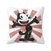 Vintage Felix The Cat Cartoon Square Pillowcase Cushion Cover Pillow Case Throw Pillow Cover for Home Bedroom Car