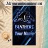 Beach TowelPenrith Panthers Custom Name Text Personalized Soft Towel for Beach Pool Indoor Home Decor Gift