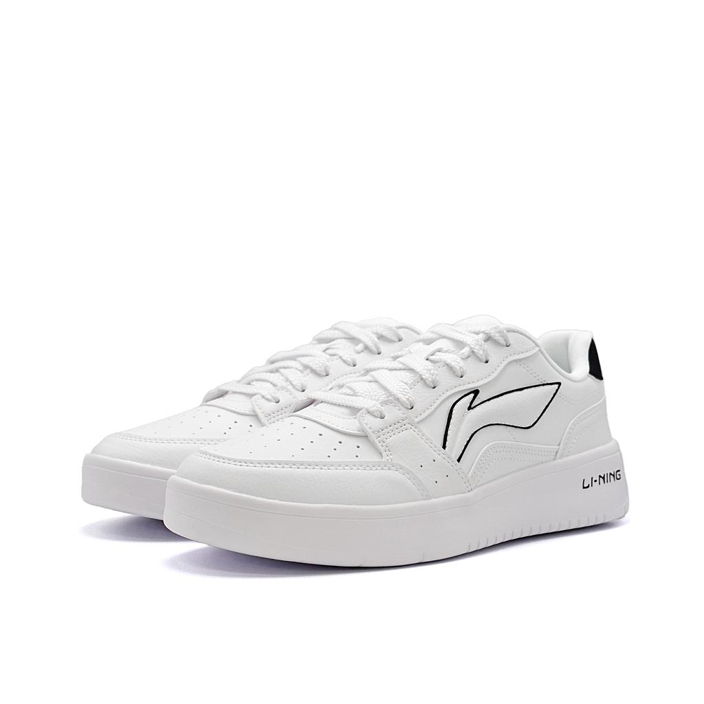 Li Ning Sycee Скользкие, износостойкие, увеличивающие рост, низкие кеды для скейтбординга, унисекс, белые AGCT339-6(Команда471-)