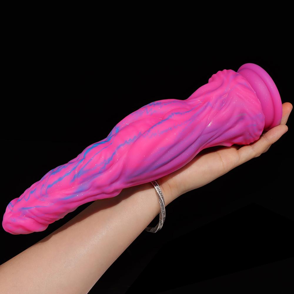 New Arrival Large Anal Sex Toys Butt Fantasy Realistic Dildo Animal Massage For Men Women Big Anal Beads Liquid Silicone Penis