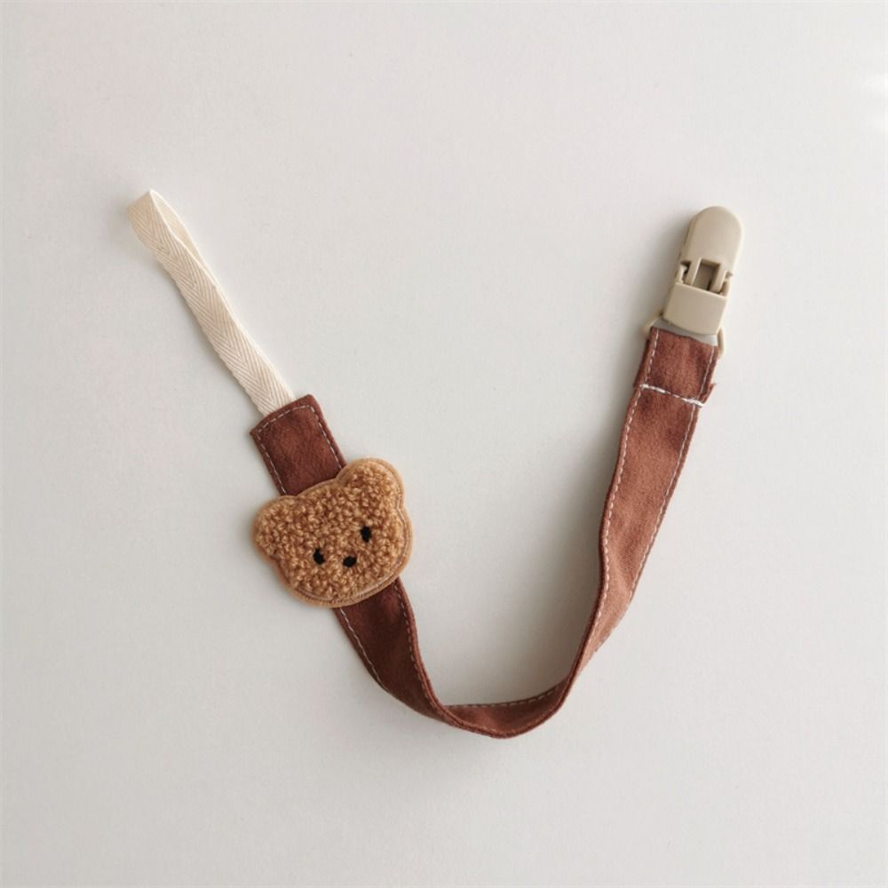 Newborn Baby Pacifier Clip Anti-lost Soother Chain Portable Nipple Chains  Boys Girls