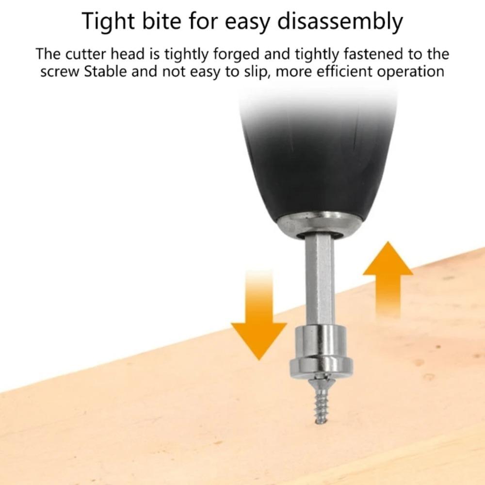50mm/25mm Drywall Screw Bit PH2 Locating Bit Sheetrock Screw Drywall Dimpler Bit  Disassembly