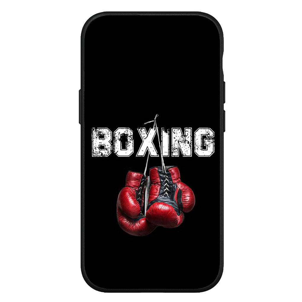 Чехол для iPhone 16 15 14 Xiaomi Redmi Note 13 12 11 Pro Max X 10 8 9 XR Samsung Galaxy S24 S23 OPPO Huawei Gloves Kickboxing Strong Boxing Phone Case