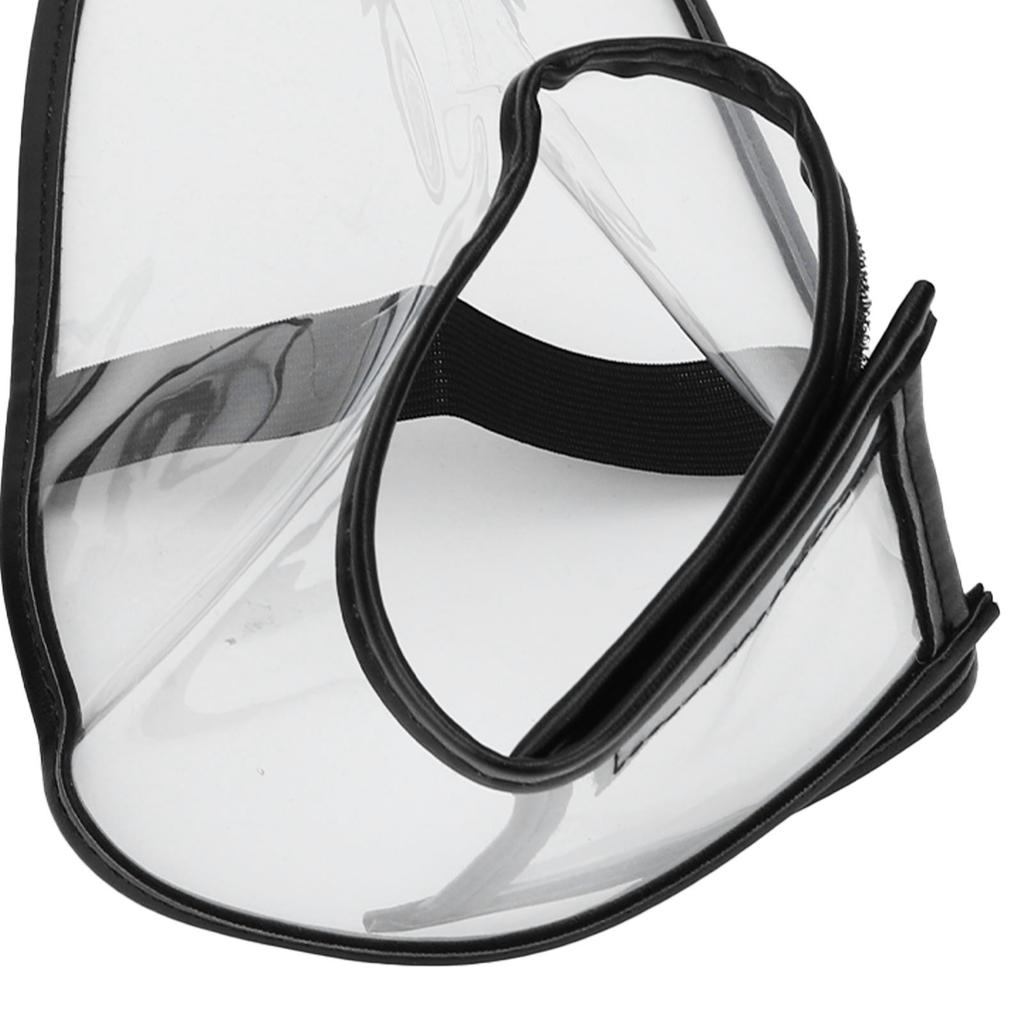 Складной чехол для обуви парикмахера, многоразовый чехол для обуви для салона, прозрачный чехол для обуви для массажных салонов, спа-салонов