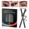 12 Colors Shimmer Eyeshadow Stick Metallic Eyeliner Pencil Set Waterproof Pearl Eye Makeup Highlighter