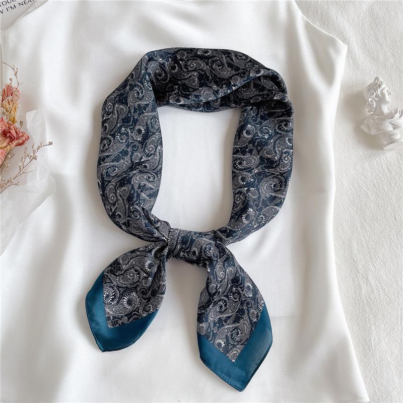 70 * 70 см новый шелковый маленький квадратный шарф для защиты шеи женщин профессиональный шарф универсальный шарф для волос шарф