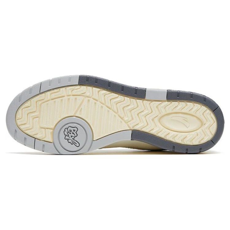 Anta Flame 4.0 противоскользящие прочные низкие кроссовки для скейтбординга женские кроссовки для скейтбординга белые серые 122328081-1