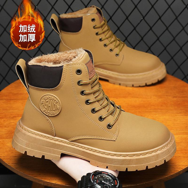 TS JYL Sneakers Canvas Shoes Men Spring Stylish Non-Slip Durable Leather