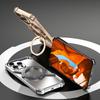 Магнитный чехол для iPhone 15 Pro Max с подставкой, подушками безопасности на четырех углах, теплоотводом, металлическая крышка для телефона