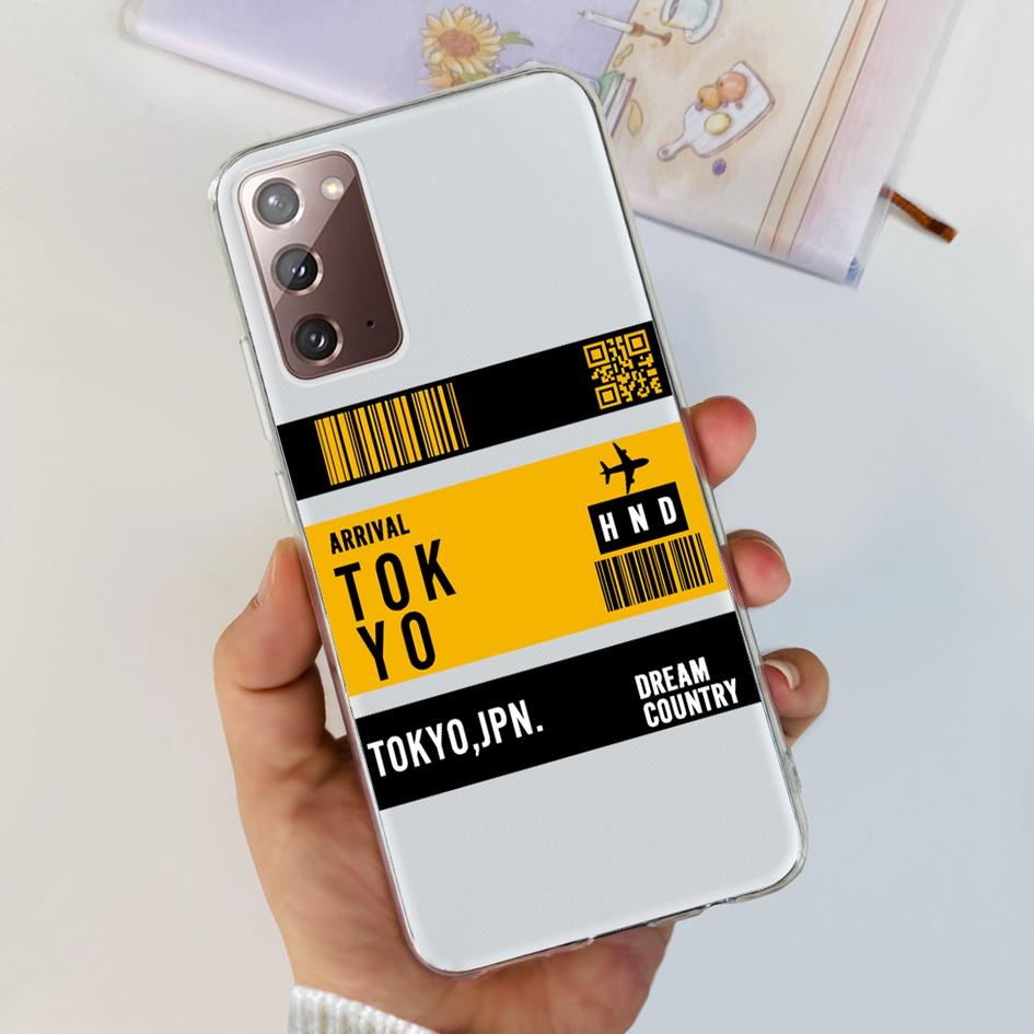 Чехол для Samsung Note 20 5G SM-N981B Популярный Цветок Тонкий Мягкий Силиконовый Чехол для Телефона для Samsung Galaxy Note20 Ultra 5G Funda Capa