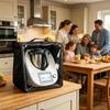 Сумка для хранения Thermomix TM7 Защитный чехол Тонкий дизайн с ручкой и сетчатыми карманами Органайзер для кухонных аксессуаров