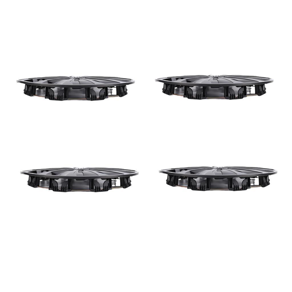 4 шт. 15-дюймовый колпак на диск Полный Стильный вид Подходит Для колес R15 Чехол для большинства автомобилей Грузовиков Внедорожников