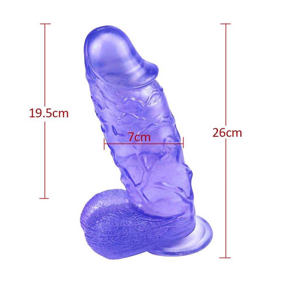 MoDi Реалистичный фаллоимитатор мягкий большой пенис с присоской Секс-игрушка