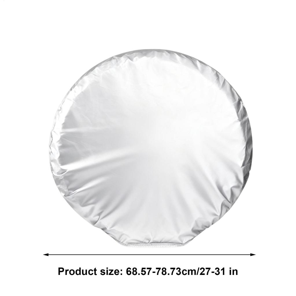 27-31 дюймов Чехол для запасного колеса автомобиля Уличный Солнцезащитный Водонепроницаемый Чехол для запасного колеса Ветрозащитный Крючок Защитный чехол для запасного колеса автомобиля