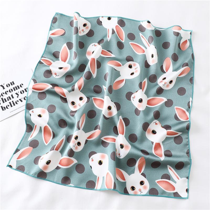 50 * 50 см шелковые шарфы весна и осень универсальное украшение профессиональные маленькие квадратные шарфы защита шеи связывающая сумка