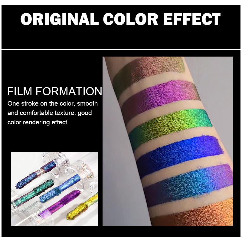 Блестящие тени для век Хамелеон, жидкие тени для век, меняющие цвет тени для век