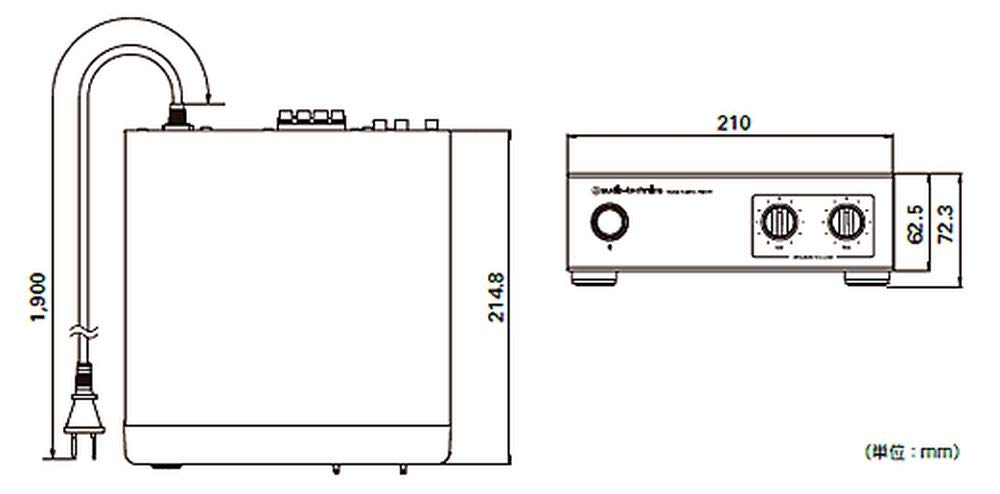 Профессиональный цифровой усилитель мощности audio-technica AT-DA70