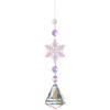 New Christmas Tree Decorations Crystal Christmas Decorations Hanging Acrylic Snowflakes and Icicles Christmas Tree Hangings