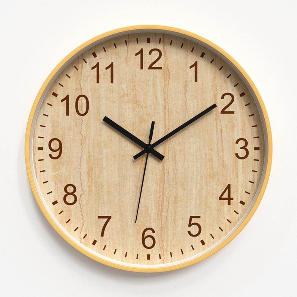 Colorful Numeral Wall Clock 12 Inch Quartz Clock Decorative Children Clock  Bedroom Decor