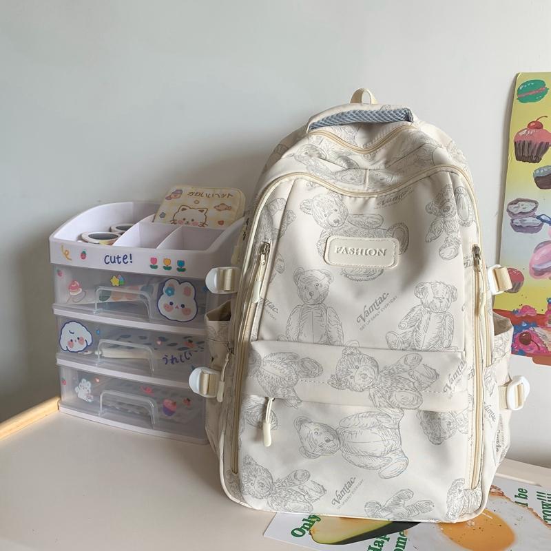 Школьная сумка для женщин и мужчин, студенческий рюкзак средней школы, рюкзак большой емкости