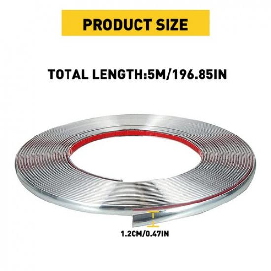 5M/16Ft Car Door Edge Guards Rubber Edge Trim Strip Protector For Truck SUV