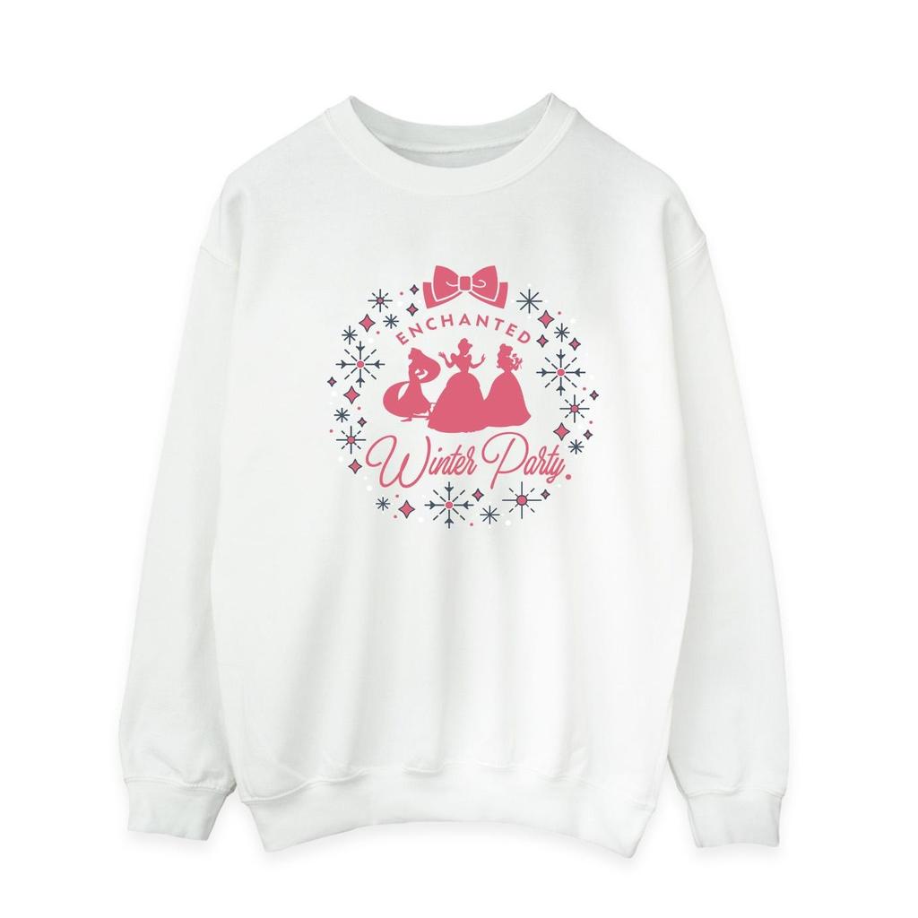 Disney Mens Princess Winter Party Sweatshirt