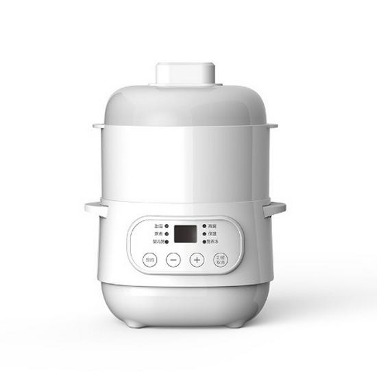 Мини-электрическая кастрюля «Птичье гнездо» - Водонепроницаемая керамика, Здоровое тушение, Маленькая бытовая техника, Подарок