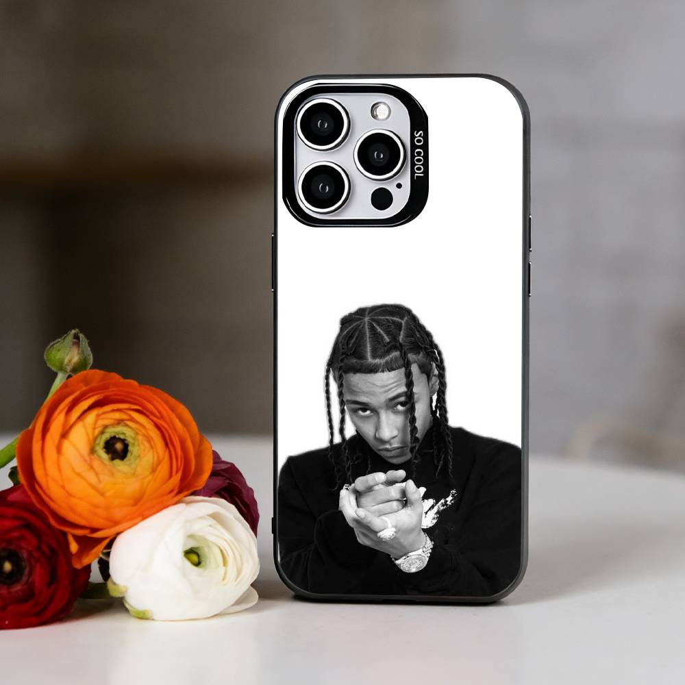 DD O-Osama Рэпер Чехол для телефона Для iPhone 17,16,15,14,13,12,11 Plus,Pro Max,XS,Красочный Серебряный Чехол для телефона Funda Cover